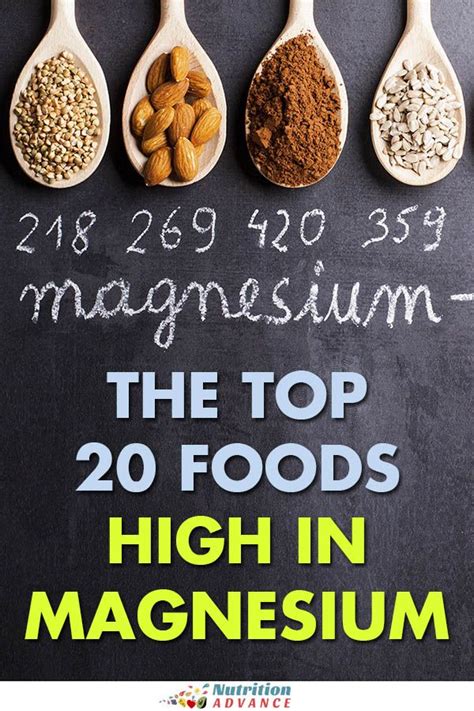 The Top 20 Foods High In Magnesium Jídlo Zdraví