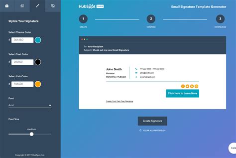 We did not find results for: Free Email Signature Template Generator by HubSpot
