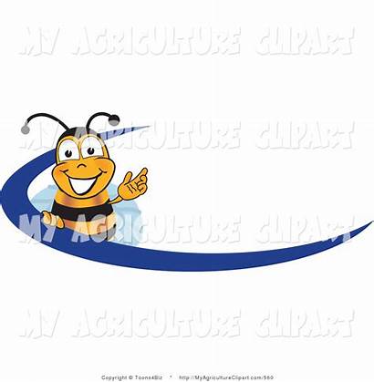 Clipart Swoop Agriculture Cartoon Bee Characters Clipartpanda