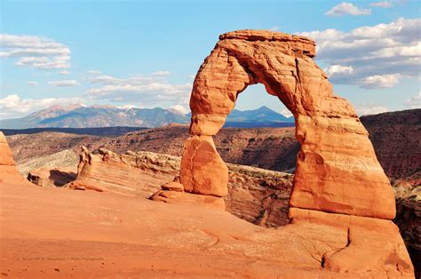 Delicate Arch Arches National Park Utah Usa Photo Le