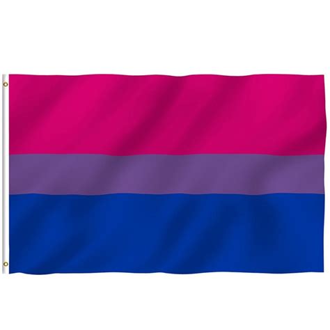 3x5 ft bisexual pride flag lgbt polyester size 90x150cm pink blue rainbow flag bisexual pride