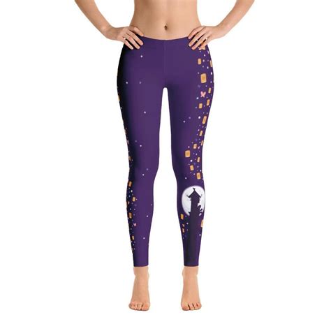 Lanterns And Dreams Rapunzel Inspired Leggings Made In Usa