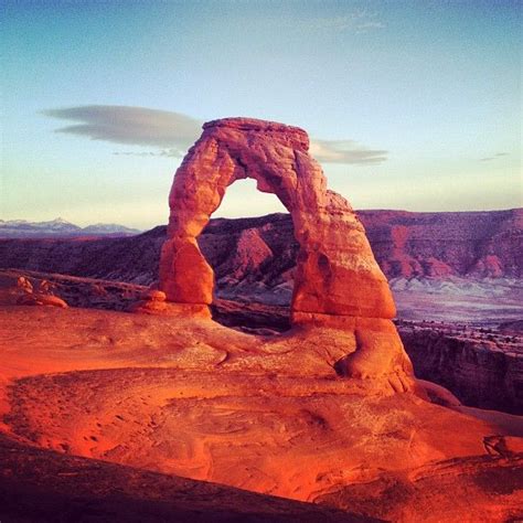 Delicate Arch Moab Ut Delicate Arch Scenic Views Natural Landmarks