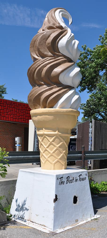 Giant Ice Cream Statues