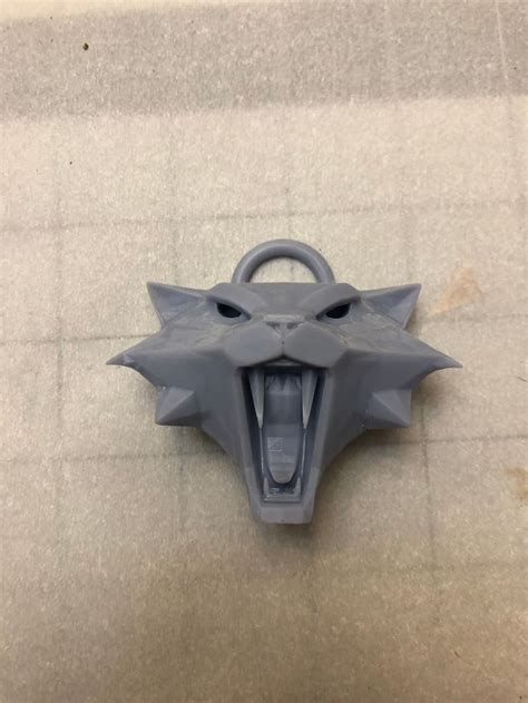 Witcher Medallion Cat School By Alphaflight83 Thingiverse 3d