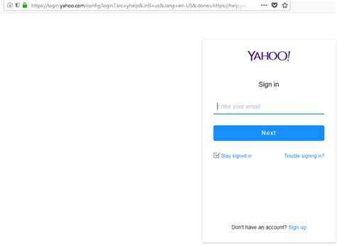 Yahoo Mail Sign In Ymail Login