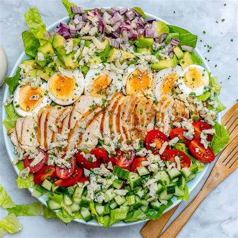 Grilled Chicken Cobb Salad Recipe Healthy Fitness Meals