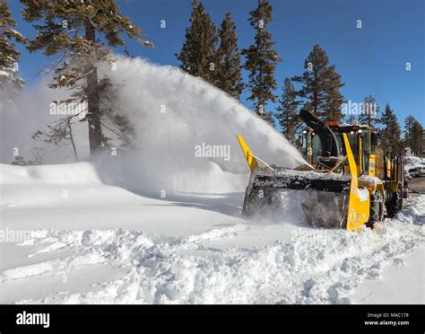 Truck Plowing The Snow Hi Res Stock Photography And Images Alamy