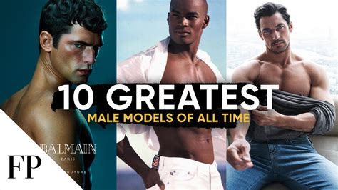 10 Greatest Male Models Of All Time Youtube