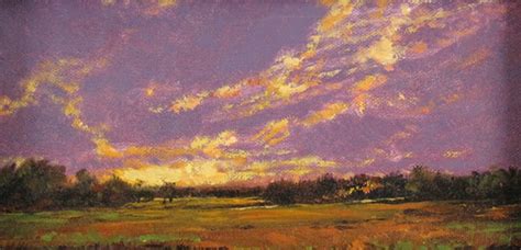 Lilac Sunset Over Valley Janus Galleries