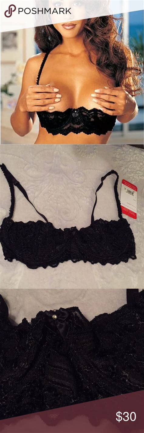 💝shirley Of Hollywood Lace Shelf Open Cup Bra 40 Hollywood Open Cup Bras Lace
