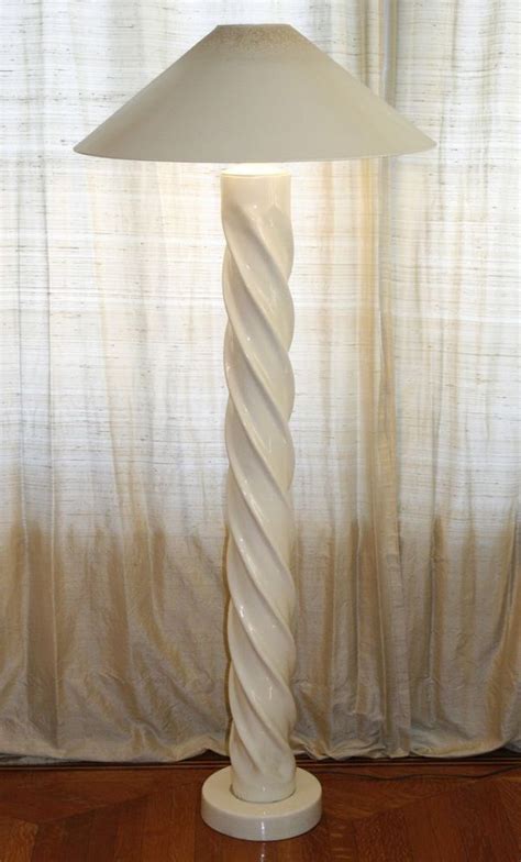 Pick up only mooroolbark or box hill. Vintage Twist Tube Floor Lamp. Tall Porcelain Light. Karl ...
