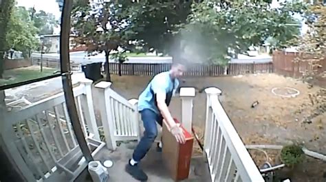 Caught On Camera Man Steals Package Off South Salt Lake Porch Flipboard