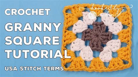 How To Crochet A Granny Square For Absolute Beginners Youtube