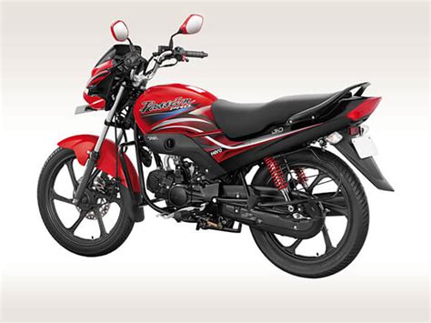 The bike got new headlight, new graphics, new fuel tank, graphics, dual tone paint scheme, stunning tail lamp, all black engine, body color mirrors, and alloy wheels as standard. Passion Pro i3s - Hero bike new model in India | On road ...