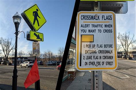 Kingston Ny Residents Have Mixed Feelings About Pedestrian Flags