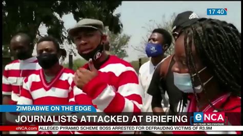 Zimbabwean Journalists Attacked At A Media Briefing Youtube