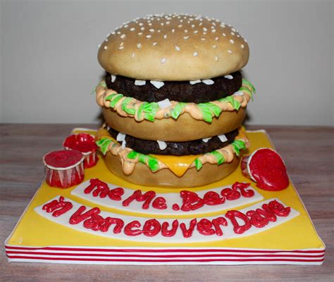 Locate your nearest local mcdonald's. Big Mac Hamburger cake Mc Donald's burger food cake