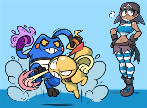 Commission Team Aqua Grunt Quarreling Pokemon By Shenaniganza On