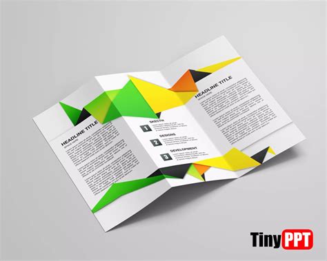 Tri Fold Brochure Template Powerpoint