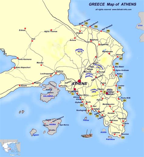 Atenas Ferry Mapa Mapa De Atenas Ferry Gr Cia Bank Home Com