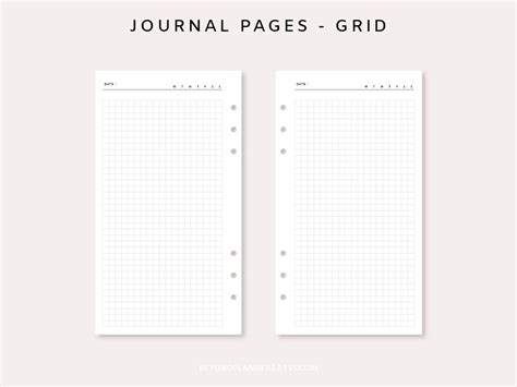 Printable Diary Pages Printable Daily Journal Daily Notes Etsy