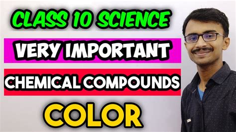 Color Of Important Chemical Compounds Class 10 Chemical Reaction And Equation Ch 1 Class 10