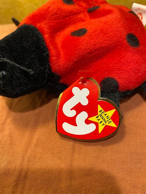 Lucky The Ladybug Ty Beanie Baby Part Of The Beanie Babies Etsy