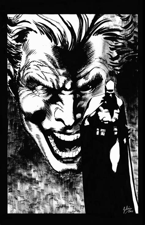 Batman Vs Joker By Julian Lopez Batman Vs Joker Batman Comic Art