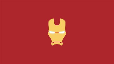 Iron Man Mask Minimal Hd Logo 4k Wallpapers Images