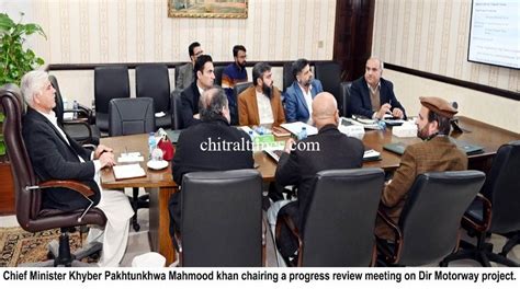 Chitral Times وزیر اعلیٰ خیبر پختونخوا محمود خان کا دیر موٹروے منصوبے کی تعمیر ہر حال میں