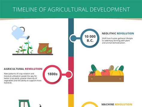 Timeline Of Agricultural Development