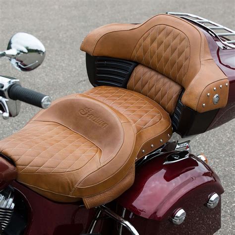 Genuine Leather Extended Reach Heated Seat Desert Tan Sturgis Live