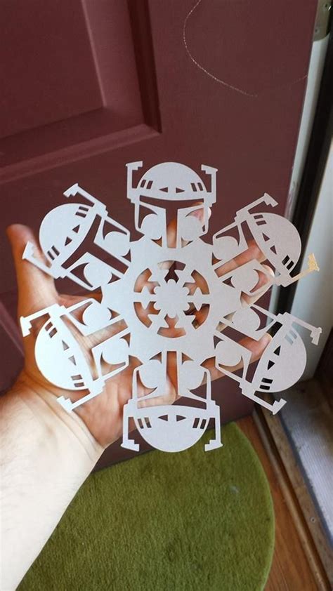 How To Make Diy Star Wars Snowflakes Free Templates Artofit