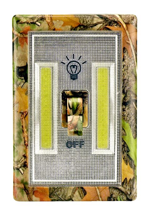 A stylized cylindrical shade ensconces one 25 w incandescent e26 medium base bulb, directing bright light downward and out. Wall Mount LED Light Switch Night Light