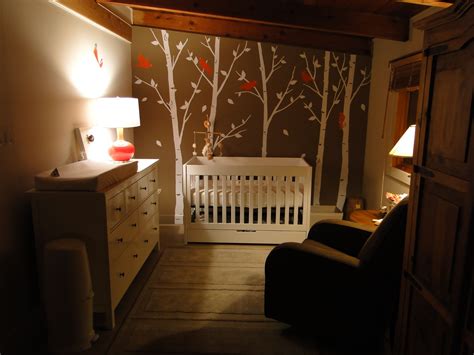 Im Just In Love With These Birch Trees Nature Themed Nursery