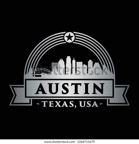 Austin Texas Logo Vector Illustration Stock Vector Royalty Free