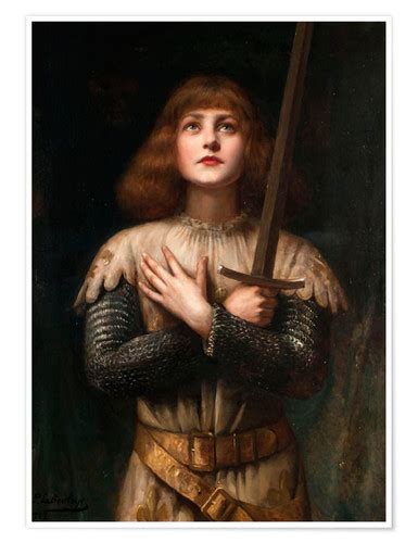Jeanne d'arc is a character from historical figure characters. Posters et tableaux de Jeanne d'Arc | Posterlounge.fr