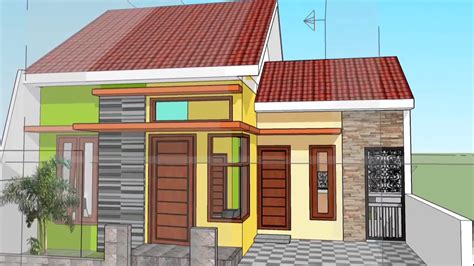 Desain rumah minimalis ini pun begitu sederhana, tapi dapat dilihat bahwa penggunaan warna monokrom mampu membuatnya terasa lebih lapang. desain rumah minimalis sederhana 1 lantai type 45 youtube ...
