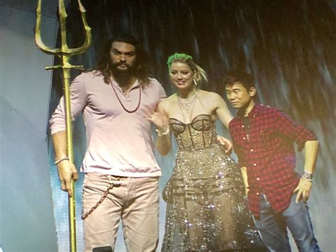 Aquaman Cast In Manila For Asian Premiere The Busy Queen P