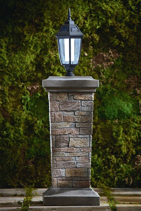Walmart.com has been visited by 1m+ users in the past month Pedestal With Solar Lantern: Impressive Outdoor Light From ...