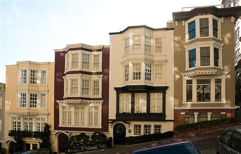 Nob Hill Houses Photograph By Frank Tozier Fine Art America