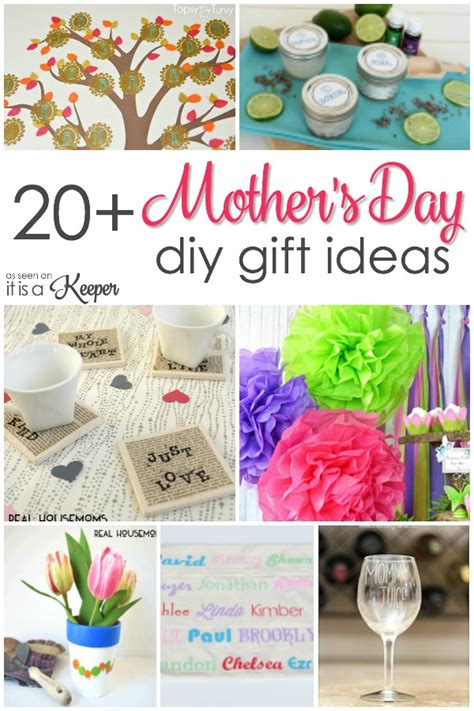 Mothers day simple gift ideas. 20 Easy Homemade Mother's Day Gifts | It Is a Keeper