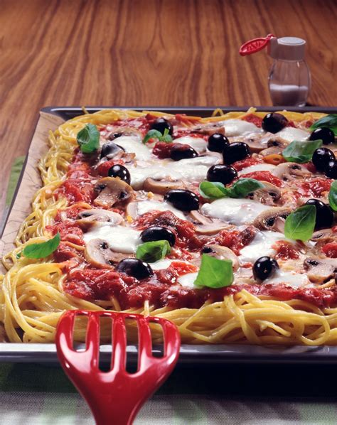 Spaghetti Pizza Rezept Eat Smarter