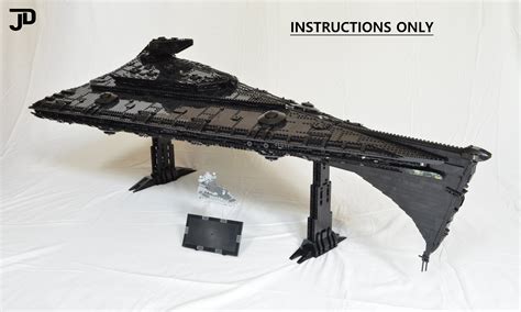 Ucs Star Wars Eclipse Dreadnought Star Destroyer Moc Instructions