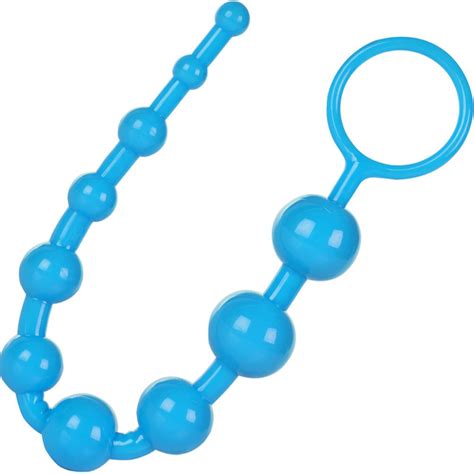 Shanes World Anal 101 Advanced Jelly Beads 8 Blue