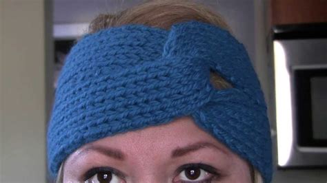 Knitted Turban Headband Part 1 Youtube