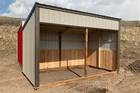 Equine Shelter Portable Horse Run In Sheds Built In Mt