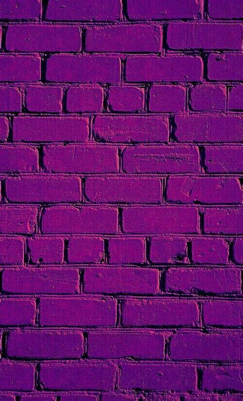 Purple Wallpaper Brick Wallpaper Textured