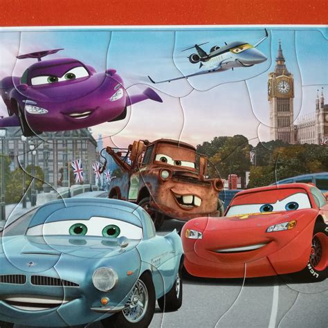 Puzzle 30 Pièces Cars 2 In London Disney Pixar Ravensburger 2011